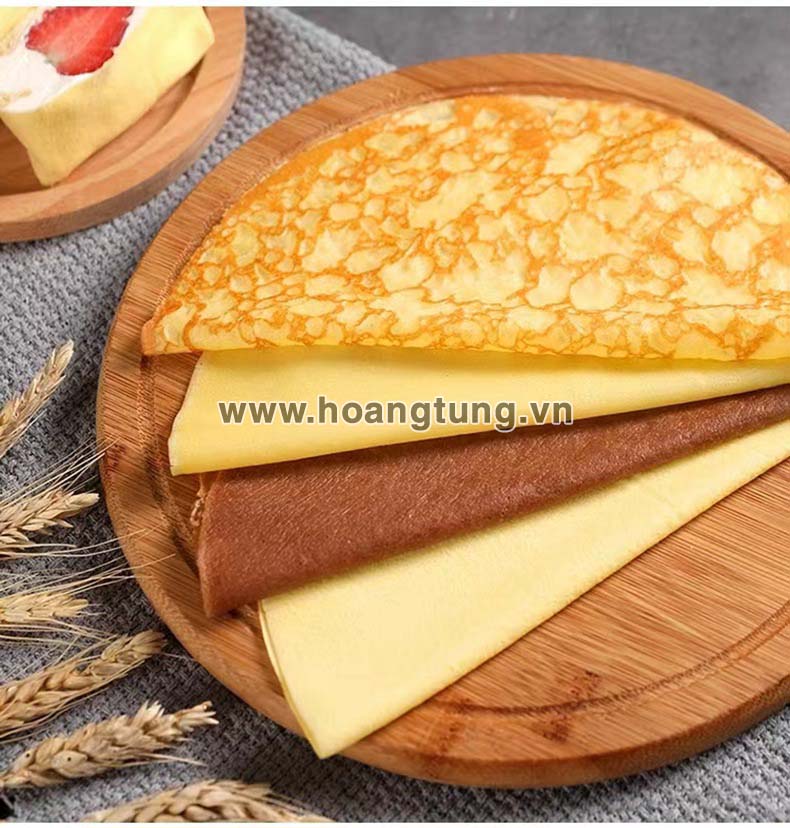 Máy Làm Bánh Crepe Tự Động hoàn toàn mới trên thị trường giờ đã có mặt tại Hoàng Tùng!!!
